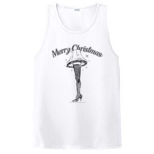 A Christmas Story Leg Lamp Merry Christmas PosiCharge Competitor Tank