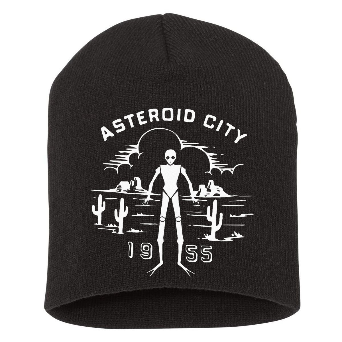 Asteroid City Spaceman 1955 Short Acrylic Beanie