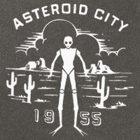 Asteroid City Spaceman 1955 Cotton Canvas Backpack