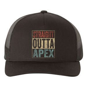 Apex Clothing Straight Outta Apex Yupoong Adult 5-Panel Trucker Hat