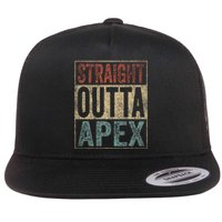 Apex Clothing Straight Outta Apex Flat Bill Trucker Hat