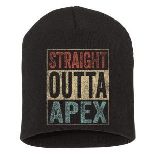 Apex Clothing Straight Outta Apex Short Acrylic Beanie