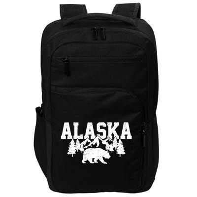 Alaska Cold Snow Mountains Cool Gift Impact Tech Backpack