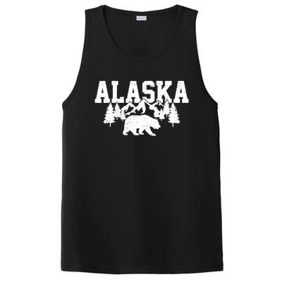 Alaska Cold Snow Mountains Cool Gift PosiCharge Competitor Tank