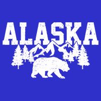 Alaska Cold Snow Mountains Cool Gift Button
