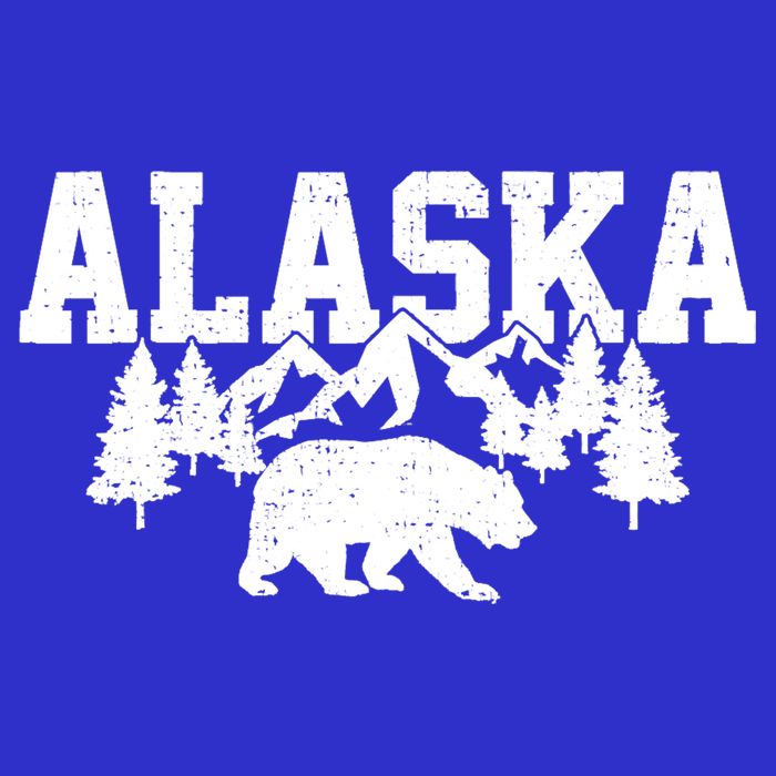 Alaska Cold Snow Mountains Cool Gift Button