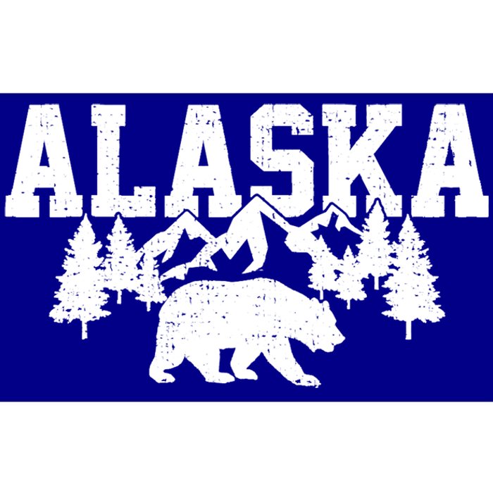 Alaska Cold Snow Mountains Cool Gift Bumper Sticker