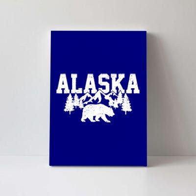 Alaska Cold Snow Mountains Cool Gift Canvas