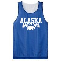 Alaska Cold Snow Mountains Cool Gift Mesh Reversible Basketball Jersey Tank