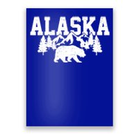 Alaska Cold Snow Mountains Cool Gift Poster