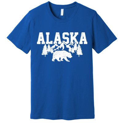 Alaska Cold Snow Mountains Cool Gift Premium T-Shirt