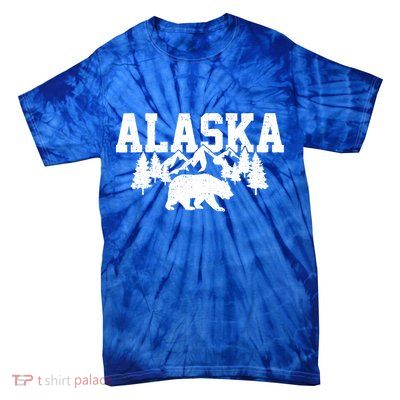 Alaska Cold Snow Mountains Cool Gift Tie-Dye T-Shirt