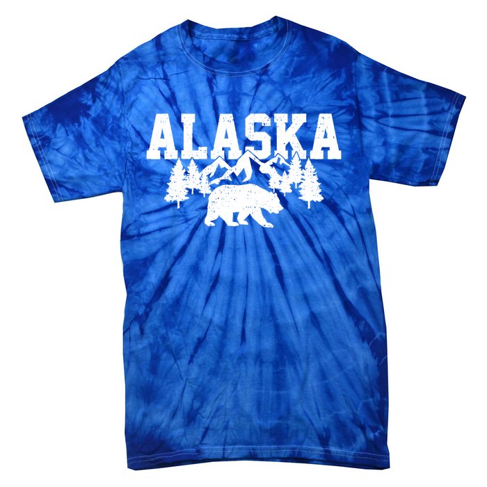 Alaska Cold Snow Mountains Cool Gift Tie-Dye T-Shirt