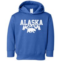 Alaska Cold Snow Mountains Cool Gift Toddler Hoodie