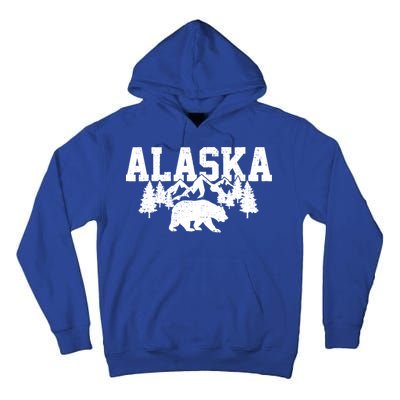 Alaska Cold Snow Mountains Cool Gift Tall Hoodie