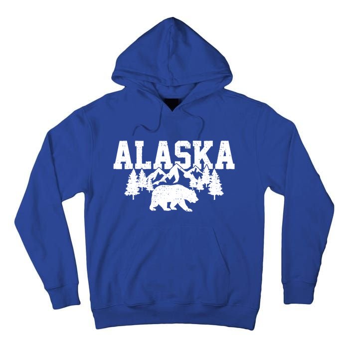 Alaska Cold Snow Mountains Cool Gift Tall Hoodie