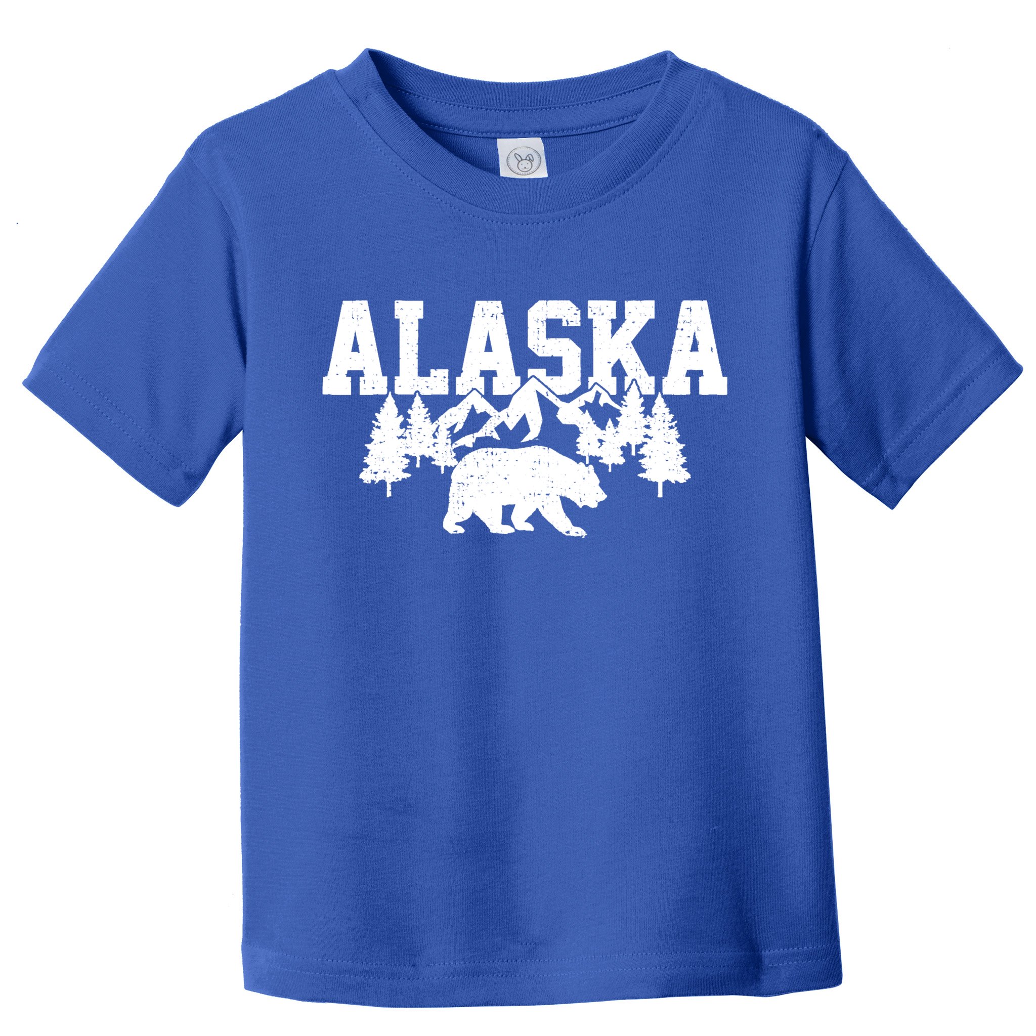 Alaska Cold Snow Mountains Cool Gift Toddler T-Shirt