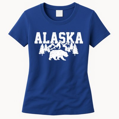 Alaska Cold Snow Mountains Cool Gift Womens T-Shirt