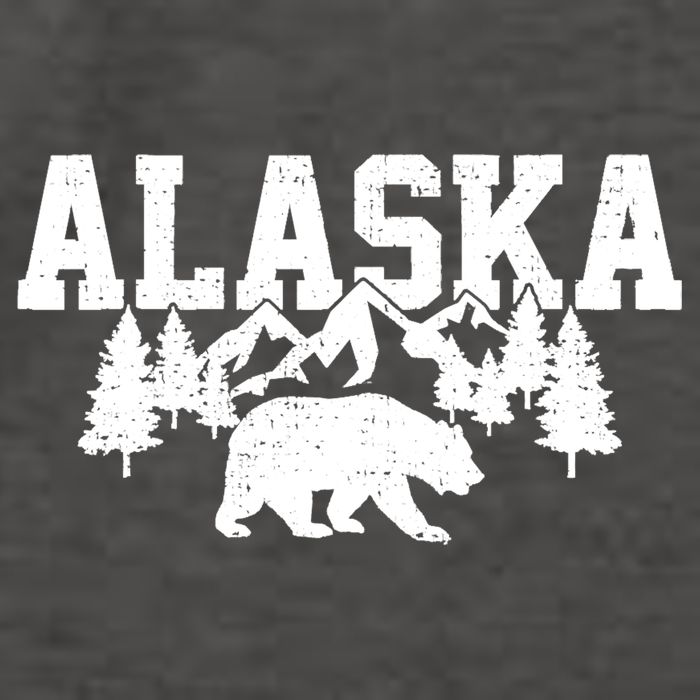 Alaska Cold Snow Mountains Cool Gift Vector Backpack