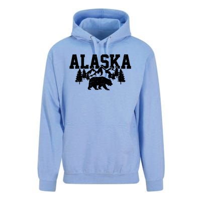 Alaska Cold Snow Mountains Cool Gift Unisex Surf Hoodie