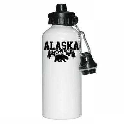 Alaska Cold Snow Mountains Cool Gift Aluminum Water Bottle