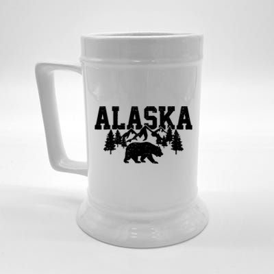 Alaska Cold Snow Mountains Cool Gift Beer Stein