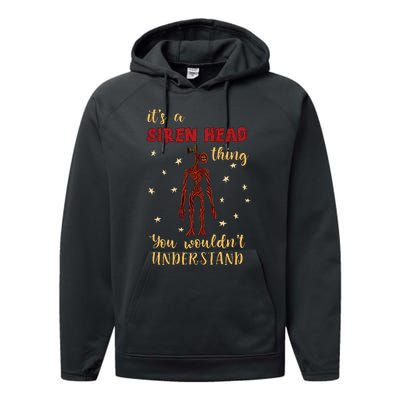 American Cryptid Siren Head Performance Fleece Hoodie