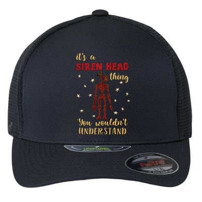 American Cryptid Siren Head Flexfit Unipanel Trucker Cap