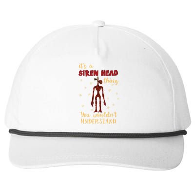 American Cryptid Siren Head Snapback Five-Panel Rope Hat