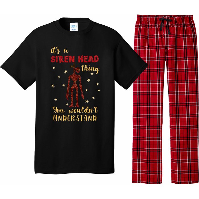 American Cryptid Siren Head Pajama Set