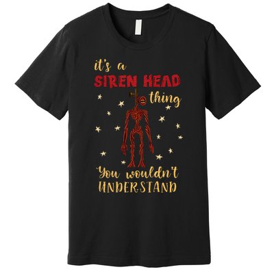 American Cryptid Siren Head Premium T-Shirt