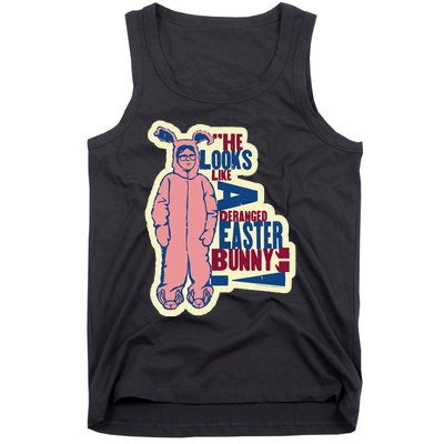 A Christmas Story Deranged Easter Bunny Tank Top