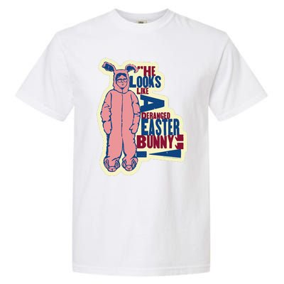 A Christmas Story Deranged Easter Bunny Garment-Dyed Heavyweight T-Shirt