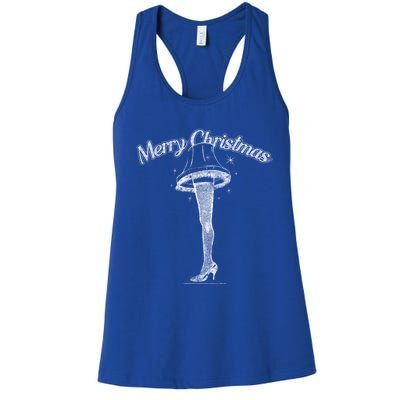 A Christmas Story Leg Lamp Merry Christmas Cool Gift Women's Racerback Tank