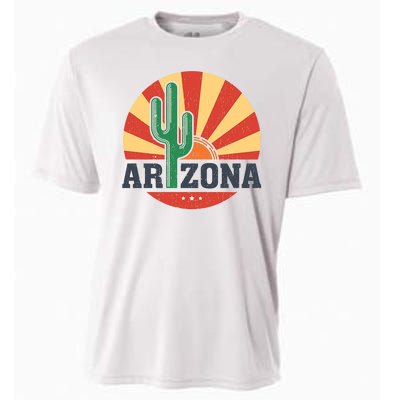 Arizona Cactus Sunset 3 Stars Cooling Performance Crew T-Shirt