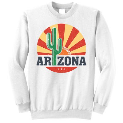 Arizona Cactus Sunset 3 Stars Sweatshirt