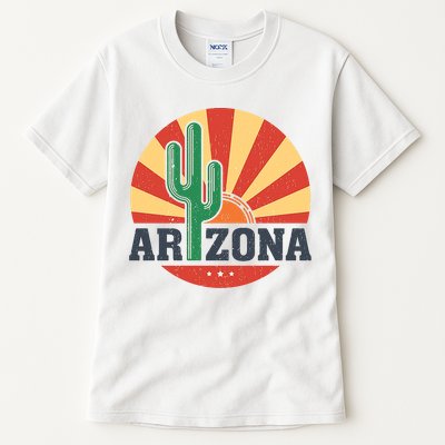 Arizona Cactus Sunset 3 Stars Tall T-Shirt