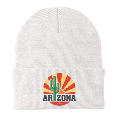 Arizona Cactus Sunset 3 Stars Beanie