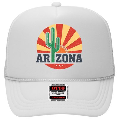 Arizona Cactus Sunset 3 Stars Trucker Hat
