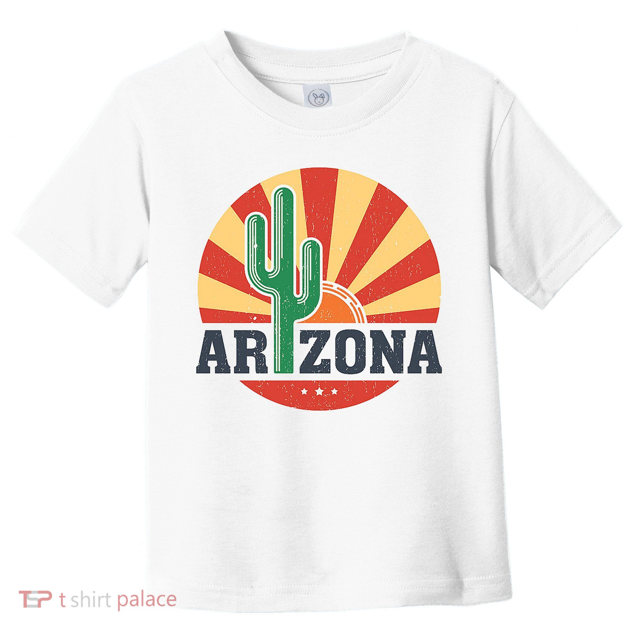 Arizona Cactus Sunset 3 Stars Toddler T-Shirt