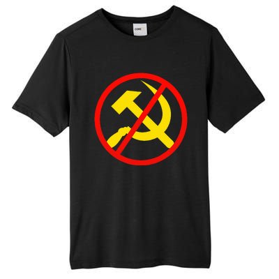 Anti Communist Socialist Tall Fusion ChromaSoft Performance T-Shirt