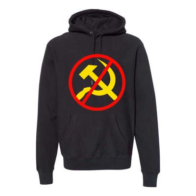 Anti Communist Socialist Premium Hoodie