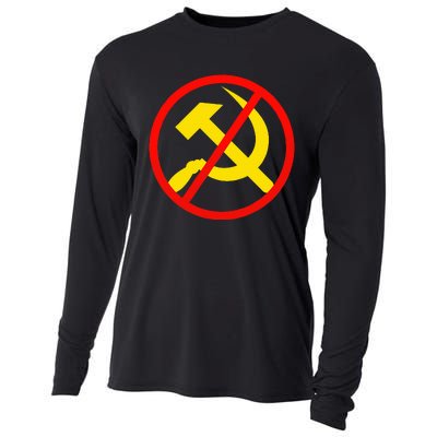 Anti Communist Socialist Cooling Performance Long Sleeve Crew