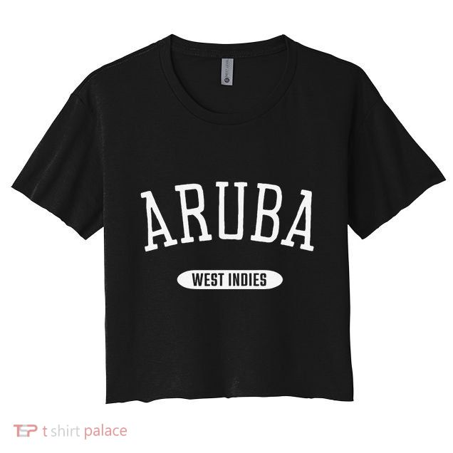 Aruba Classic Style Aruba West Indies Crop Top