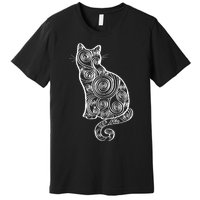 Abstract Cat Silhouette Premium T-Shirt