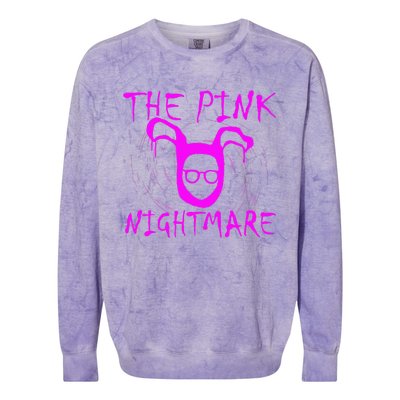 A Christmas Story The Pink Nightmare Colorblast Crewneck Sweatshirt