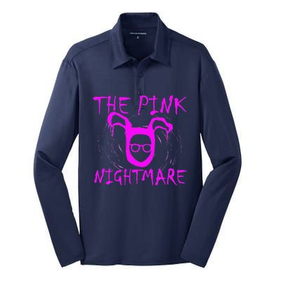 A Christmas Story The Pink Nightmare Silk Touch Performance Long Sleeve Polo