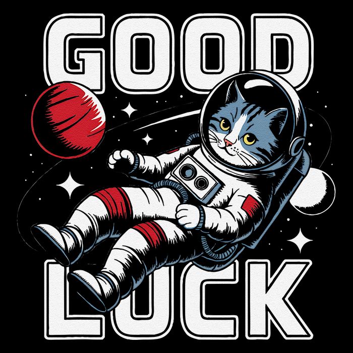 Astronaut Cat Space Galaxy Planet Exploration Funny Gift .Png Women's Crop Top Tee