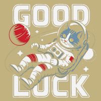 Astronaut Cat Space Galaxy Planet Exploration Funny Gift .Png Cooling Performance Crew T-Shirt