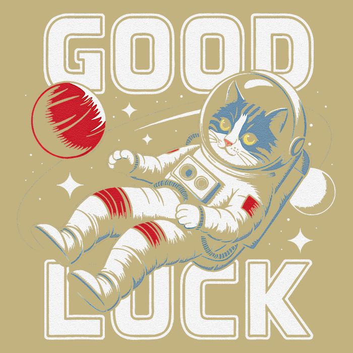 Astronaut Cat Space Galaxy Planet Exploration Funny Gift .Png Cooling Performance Crew T-Shirt